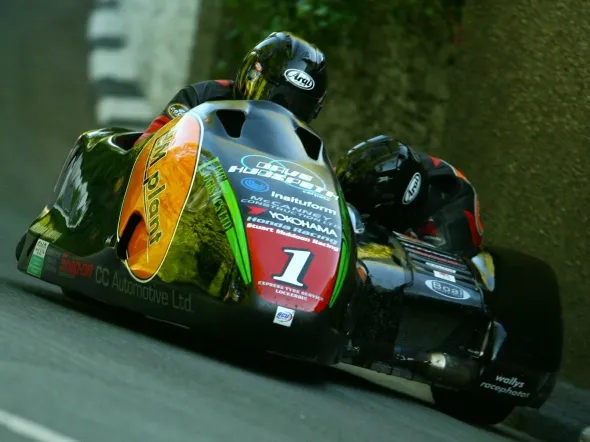 nick growe hmplant sidecar tt 2009