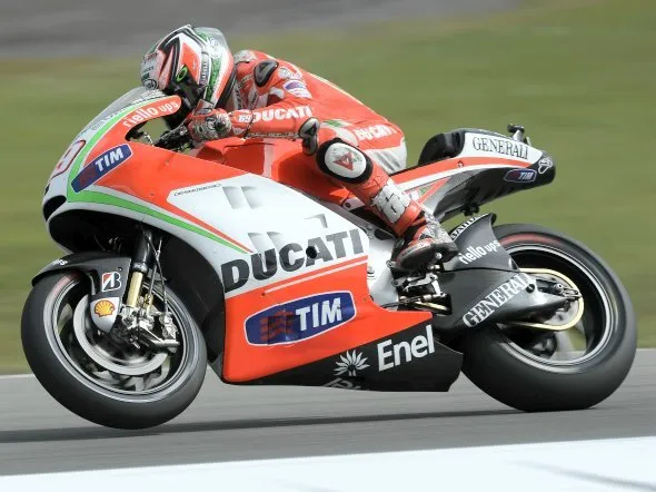 nicky hayden day 1 assen 2012