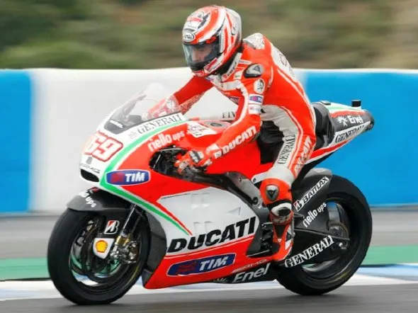 nicky hayden day2 jerez test 2012 2