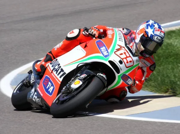 nicky hayden laguna seca 2012