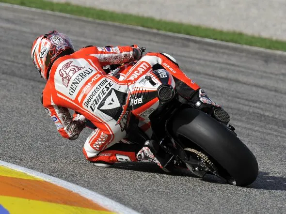 nicky hayden valencia 2011