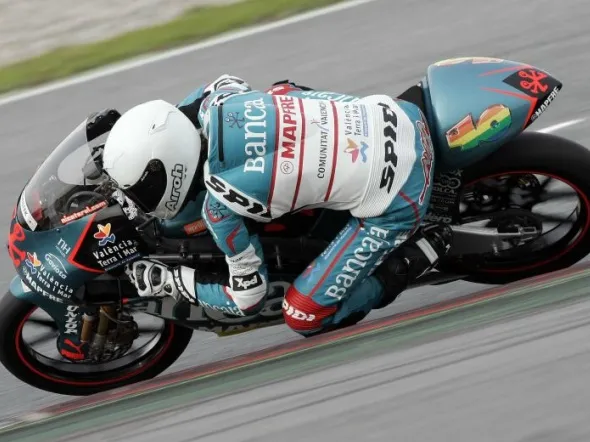 nico terol barcellona test 2010