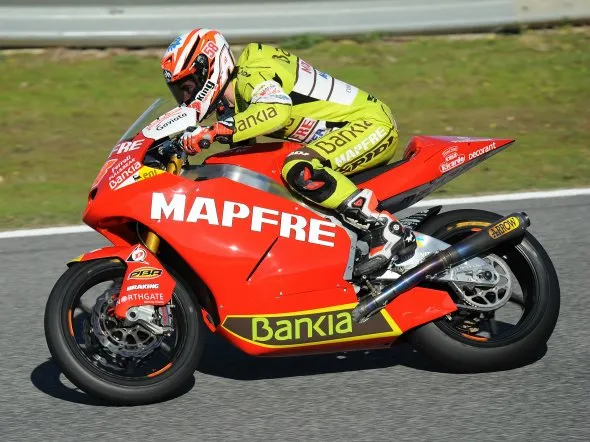 nico terol moto2 test jerez1