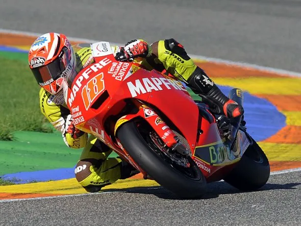 nico terol test moto2 valencia 2011