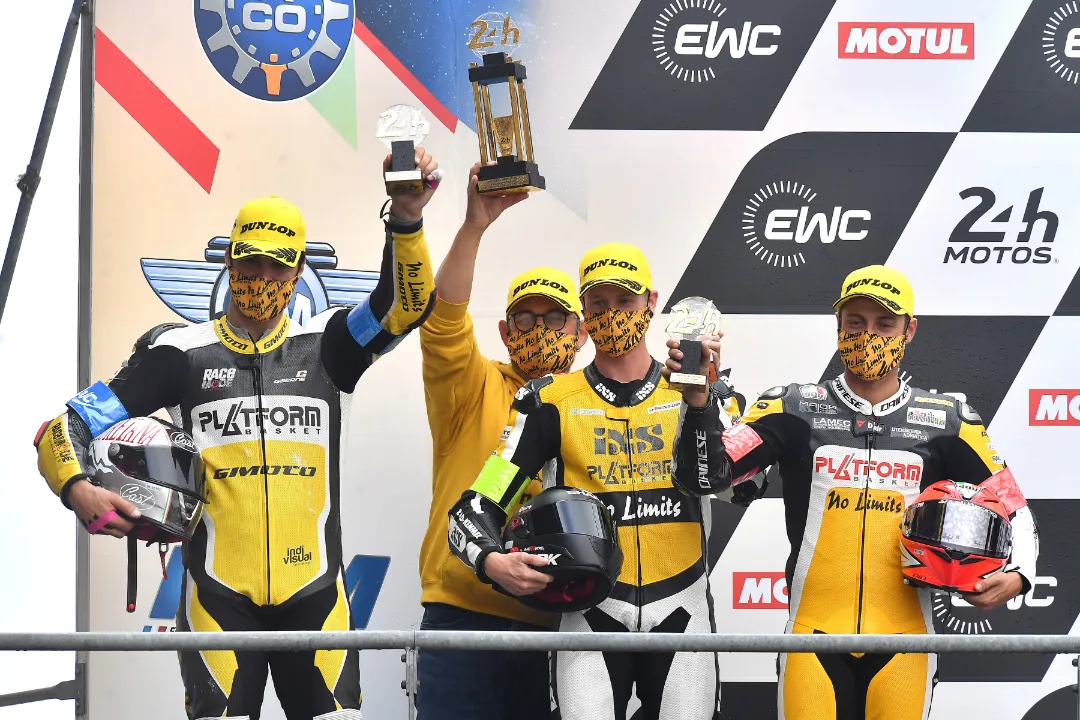 no limits motor team podium lemans