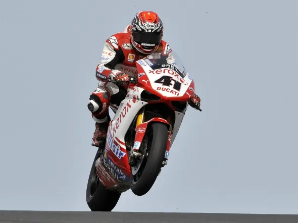 noriyuki haga portimao test ducati