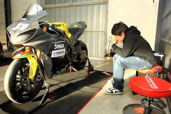 noriyuki haga swan yamaha r1 cartagena 2