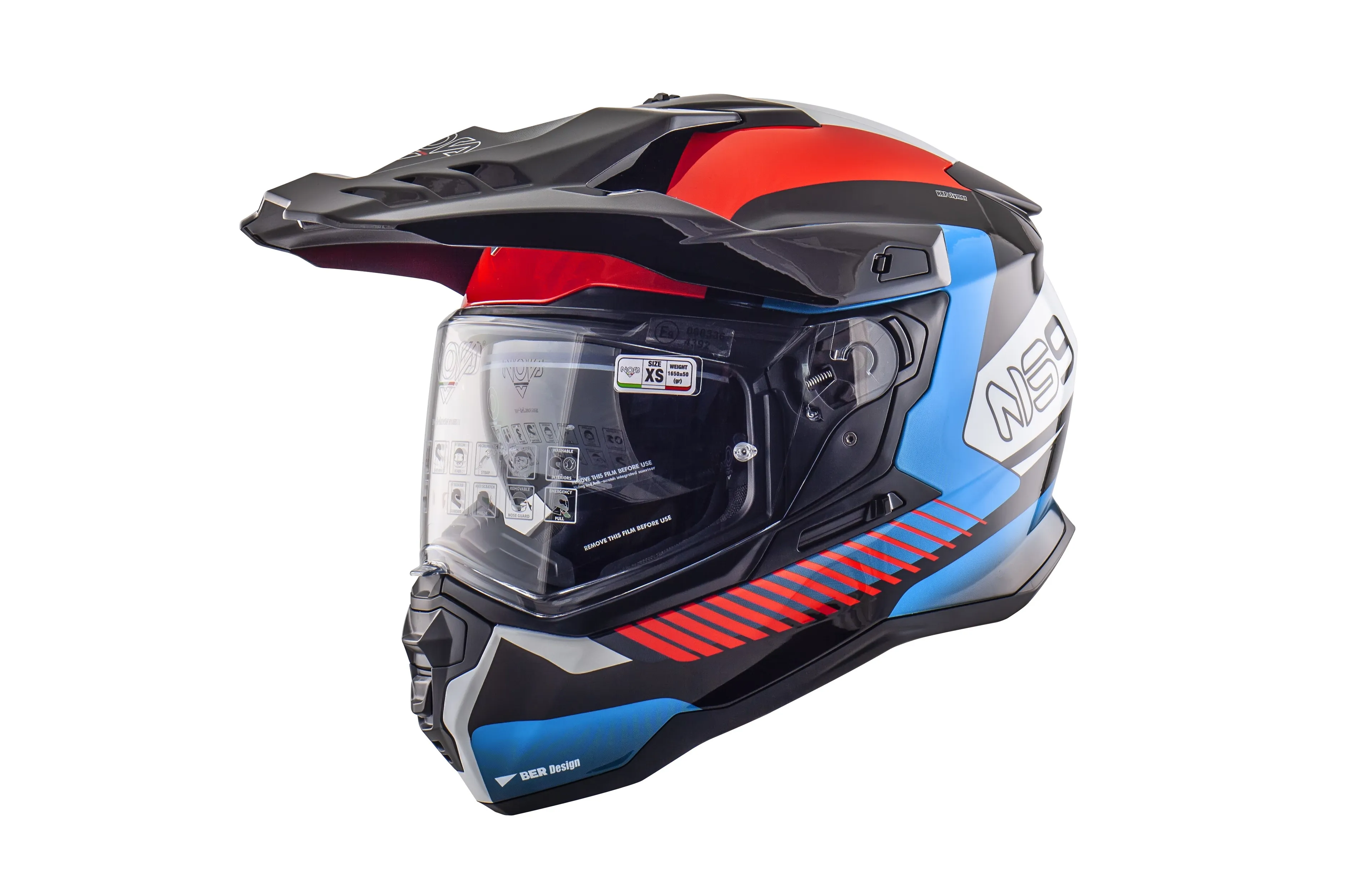 nos ns 9 mirage black davanti