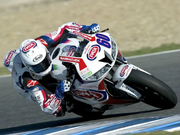 pata honda world supersport test jerez 2013 2