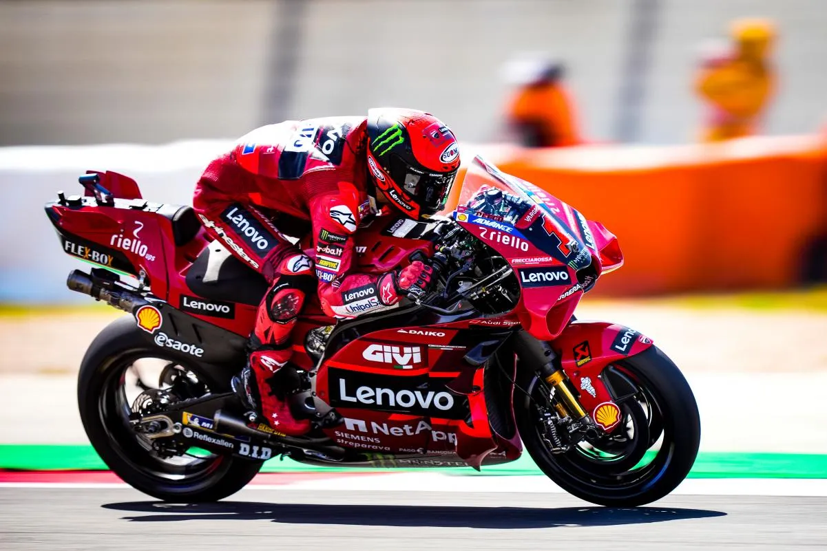 pecco bagnaia a portimao