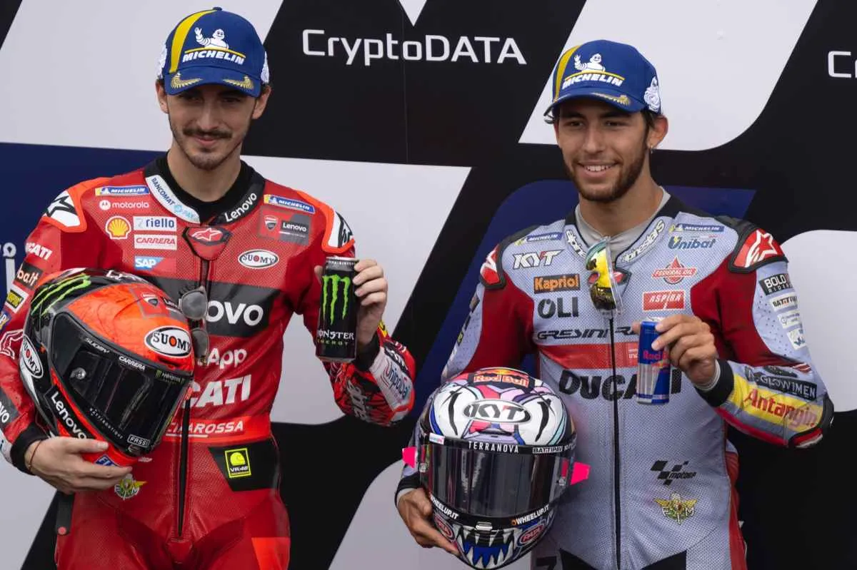 pecco bagnaia ed enea bastianini