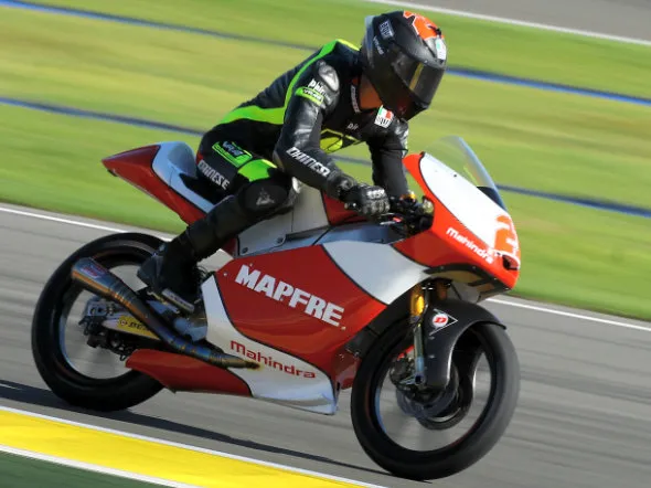 pecco bagnaia test mahindra 2014