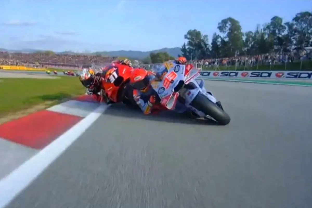 pedro acosta marc marquez incidente barcellona