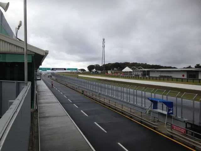 phillip island pioggia