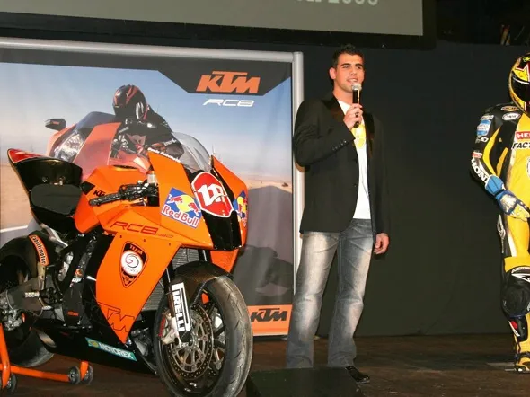 presentazione denis sacchetti ktm goeleven pms 2009 2