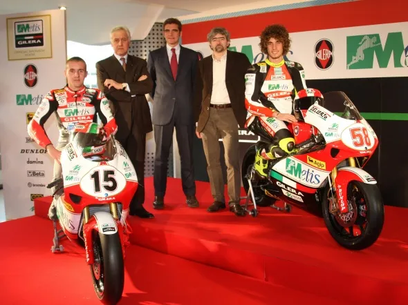 presentazione metis gilera monza 2008