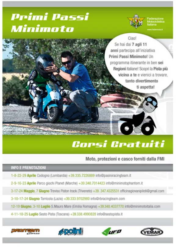 primi passi minimoto 21