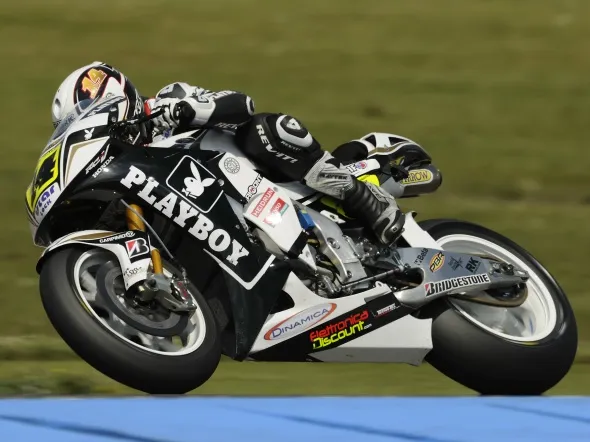 randy de puniet first practice assen 2009