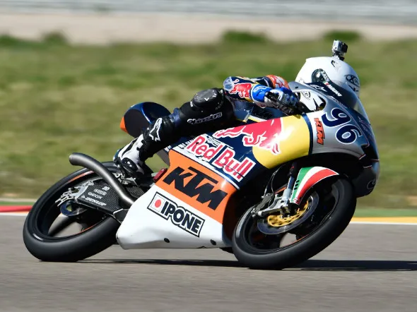 red bull rookies cup test aragon 2014 2
