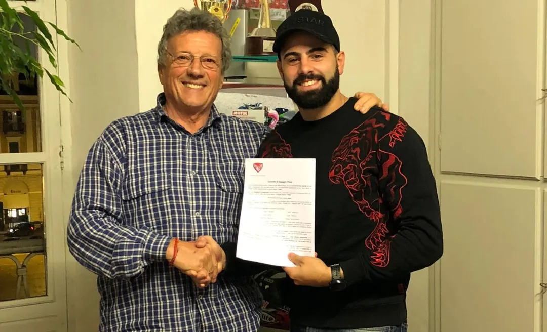 riccardo russo con enzo chiapello