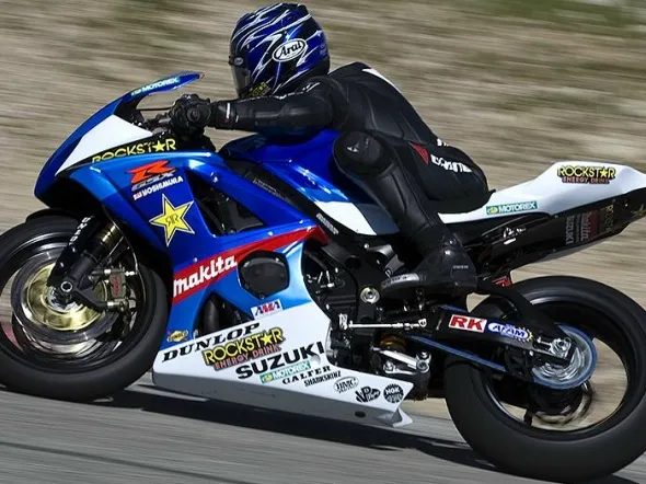 rockstar makita suzuki willow springs test