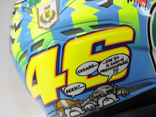 rossi casco misano 2