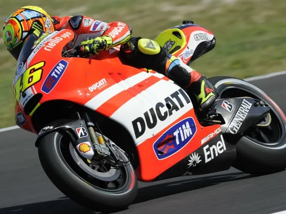 rossi prove1 sachsenring 2011