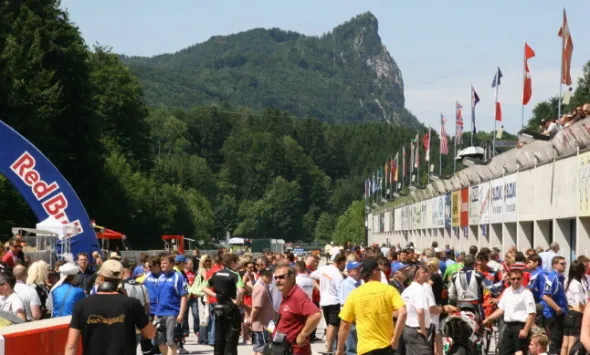 salzburgring pitlane