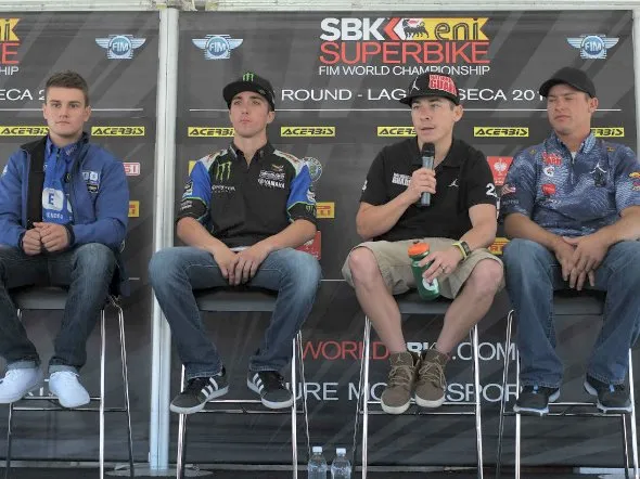 sbk laguna seca 2013 media event 2