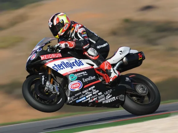shane byrne wheeling portimao wsbk