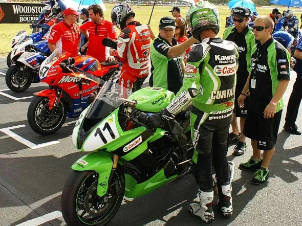 starting grid australian superbike