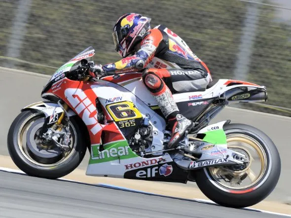 stefan bradl laguna seca motogp 2013 lcr honda
