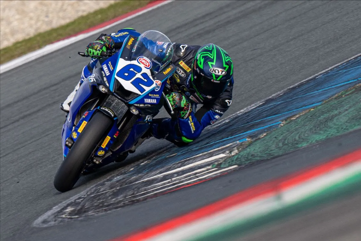 stefano manzi test assen supersport