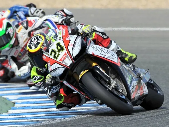 superbike elias giugliano davies jerez 2013
