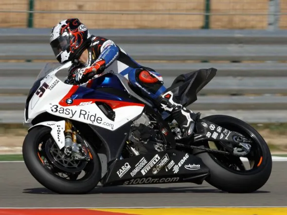 superbike leon haslam bmw test aragon