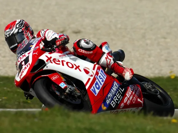 superbike noriyuki haga action assen 2009