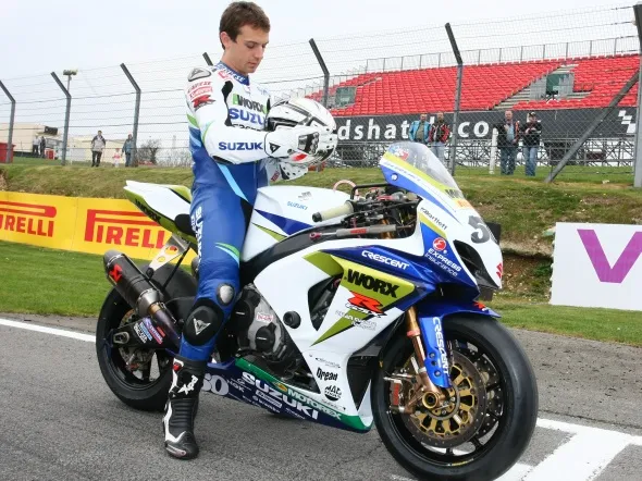 sylvain guintoli brands hatch starting grid 2009