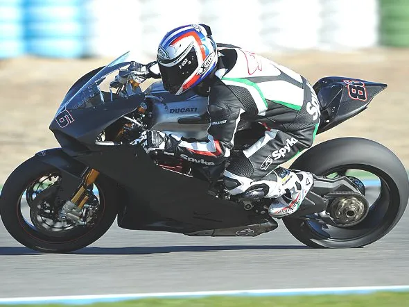 team ducati alstare sbk test jerez 1