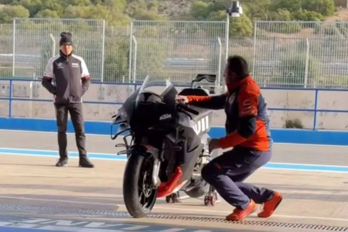 test ktm motogp