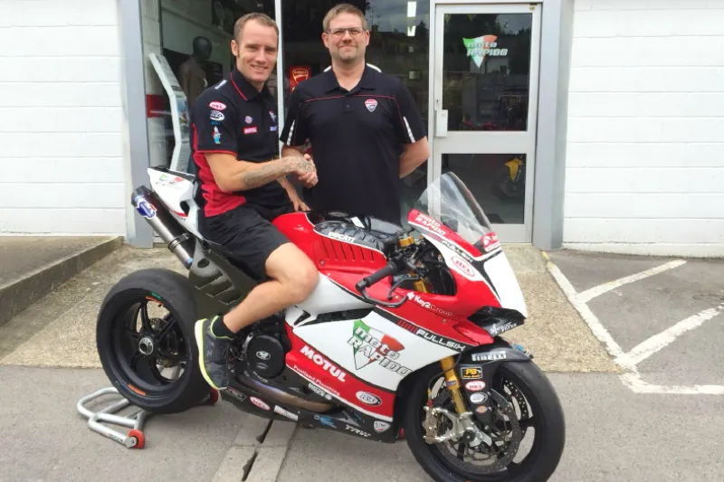 tommy bridewell moto rapido ducati