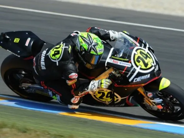 toni elias warmup moto2 lemans