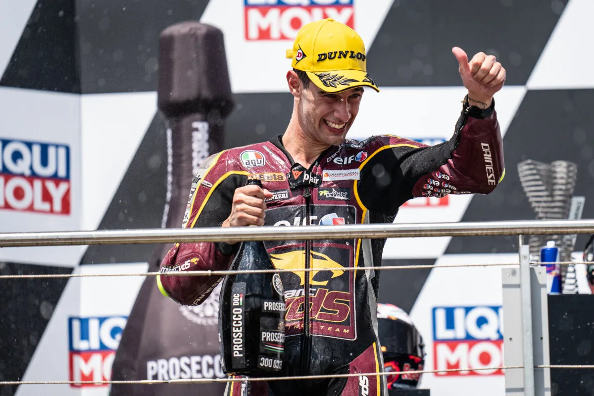 tony arbolino podio sachsenring