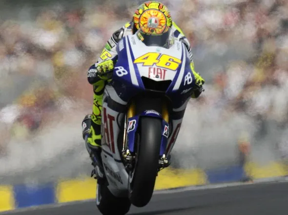 valentino rossi action lm2010