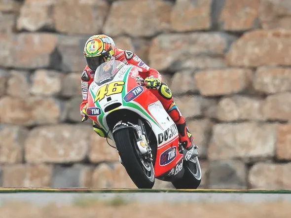 valentino rossi aragon 2012 fp2