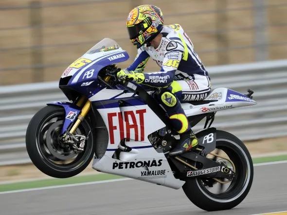 valentino rossi aragon prove1