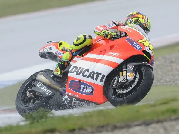 valentino rossi assen day1 2011