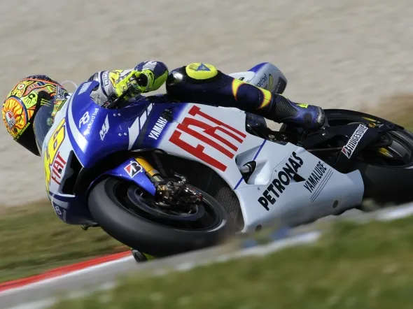 valentino rossi assen practice 2009