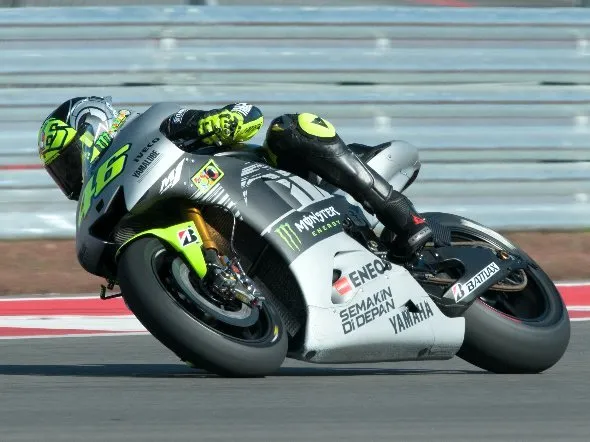 valentino rossi austin 2013 test