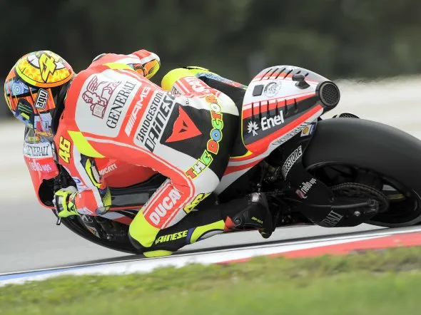 valentino rossi brno friday 2011 1