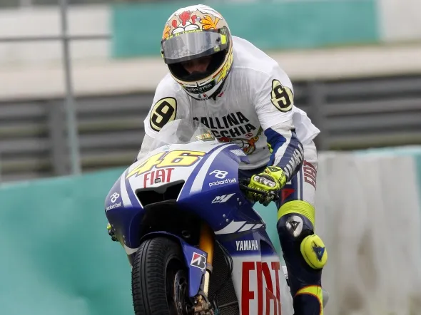 valentino rossi campione 2009 motogp